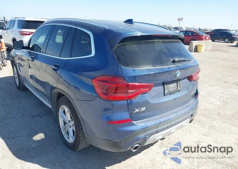 2020 BMW X3 Sdrive30I z USA, uszkodzony, nr VIN 5UXTY3C06L9B70450